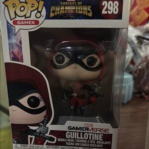 Funko Pop! Games Marvel Guillotine Red and Black